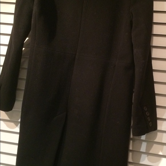 3/4 length pure virgin wool coat - Picture 4 of 8